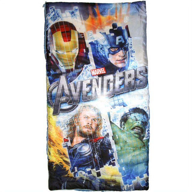 Marvel Avengers Kids Slumber Bag - 30" x 54"