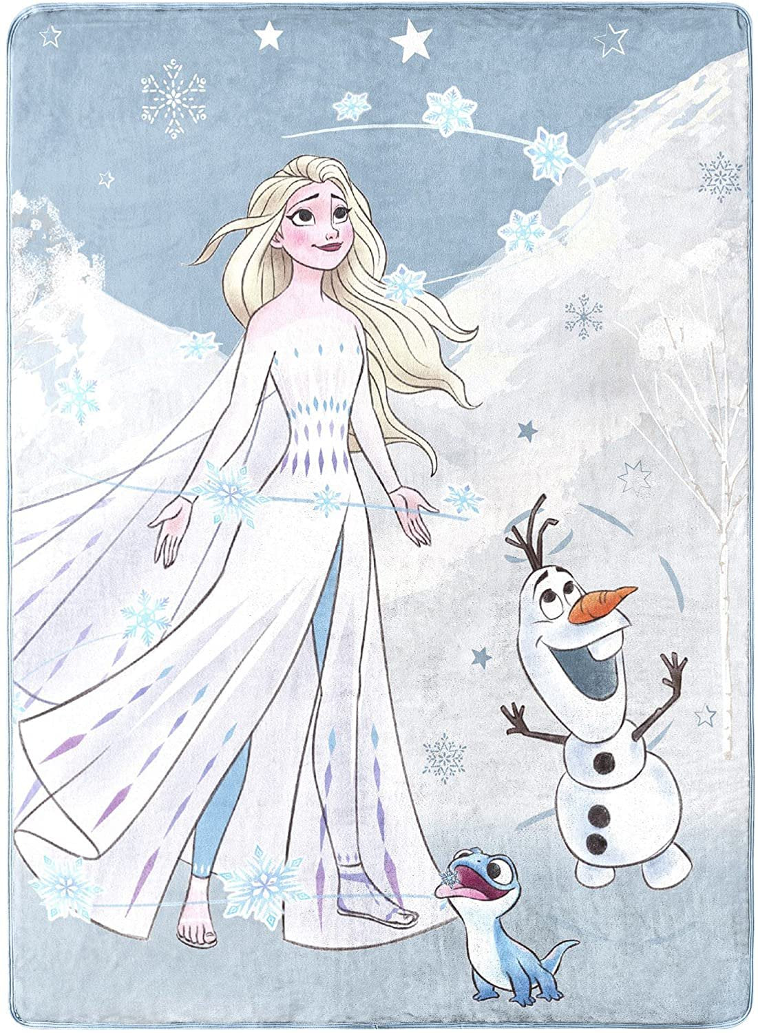 Northwest Frozen 2 Snow Play Silk Touch Throw Blanket, 46" x, 60"