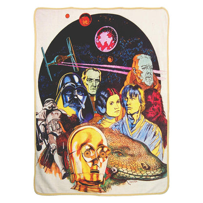 Disney Star Wars Solo: A Story, "Dodge" Micro Raschel Throw Blanket, 46" X 60", Multi Color