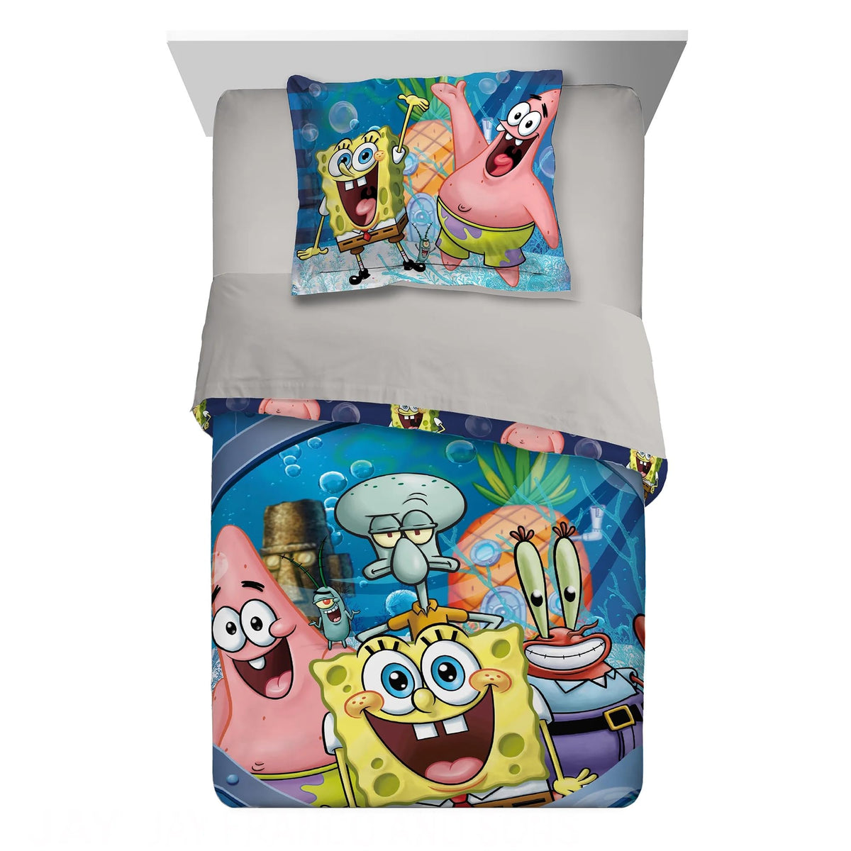 SpongeBob SquarePants 2 Piece Twin/Full Comforter & Sham Set