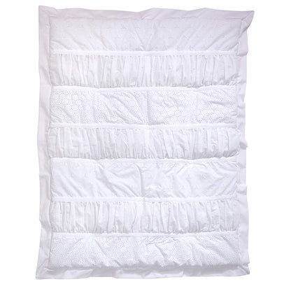 Carter's Lily 3 Piece Crib Bedding Set, White