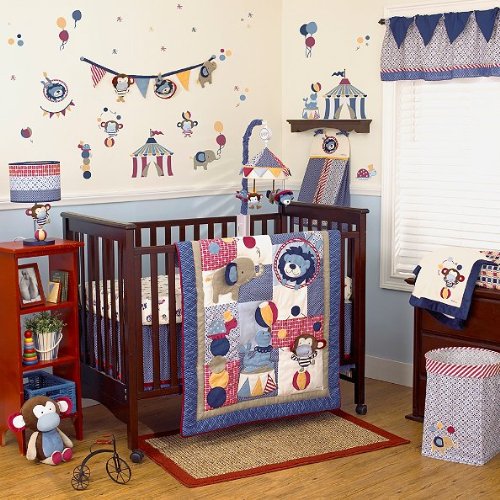 Cocalo Circus Act 4-piece Crib Bedding Set