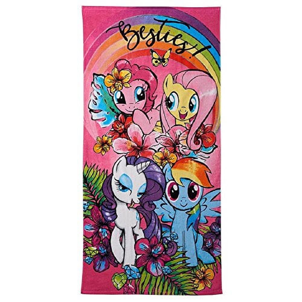 My Little Pony Beach Towel Girls Besties Friends 28 x 58