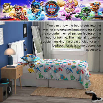 Franco Paw Patrol 2 Super Soft 3 Piece Twin Size Sheet Set