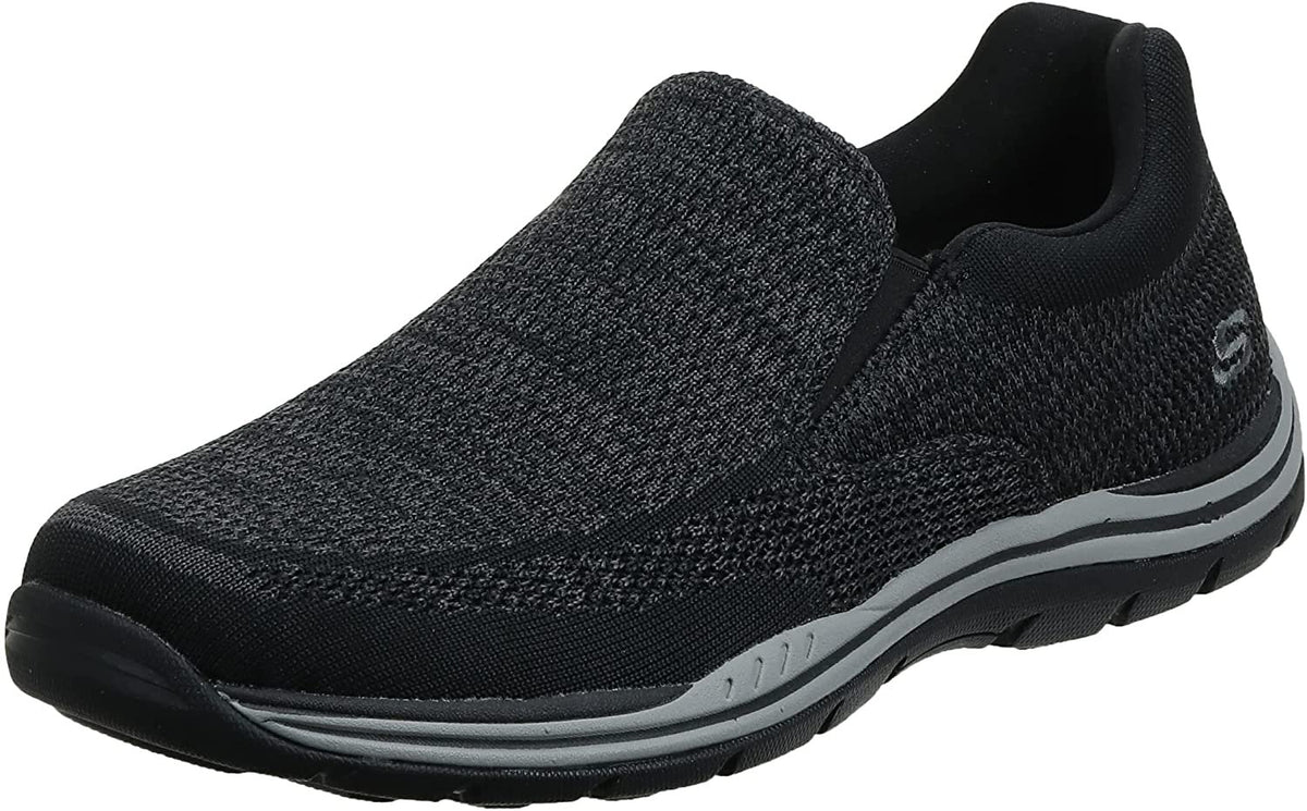 Skechers USA Men's Expected Gomel Slip-on Loafer,Black,13 M US