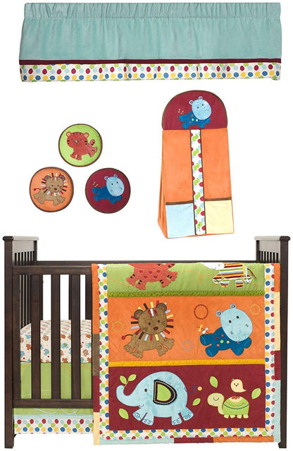 Kids Line Animal Parade 9 Pc Crib Set