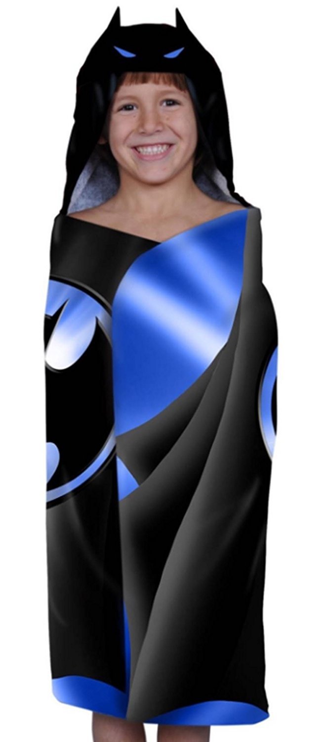 DC Comics Batman Begins Hooded Beach Towel Wrap