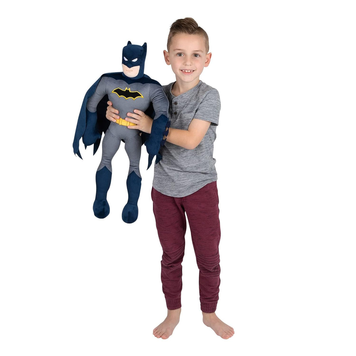 Franco Kids Batman Plush Cuddle Pillow Buddy