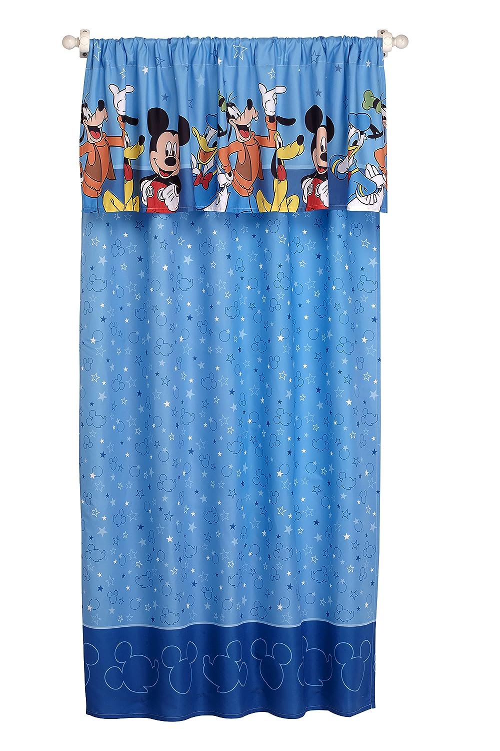 Disney My Friend Pooh Window Valance, Sage/Ivory