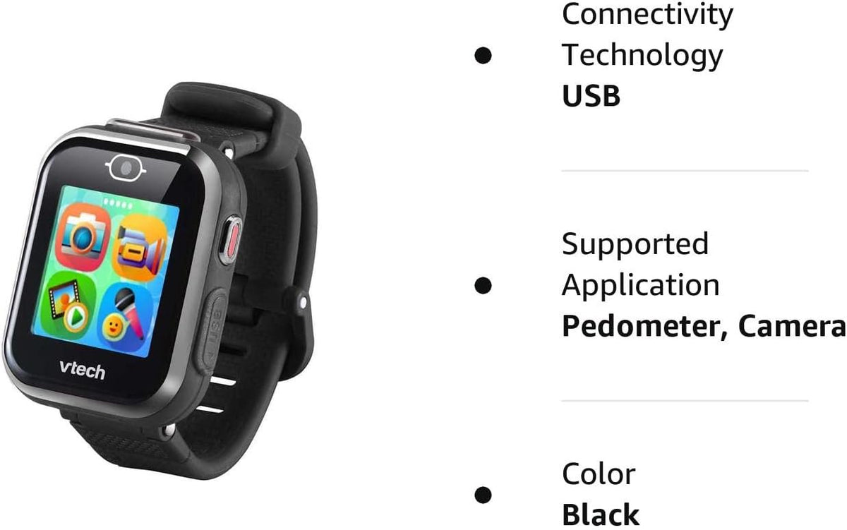 VTech KidiZoom Kids Smartwatch DX3 (Black)