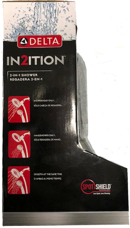 Delta Faucet 5-Spray / Massage In2ition 2-in-1 Hand Held Shower Head System
