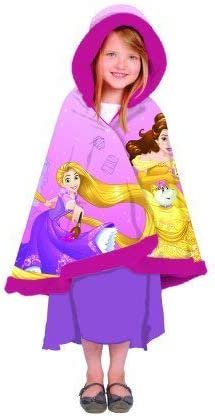Disney Princess 'Royal Wrap' Girls Snuggle Wrap Throw Blanket with Hood