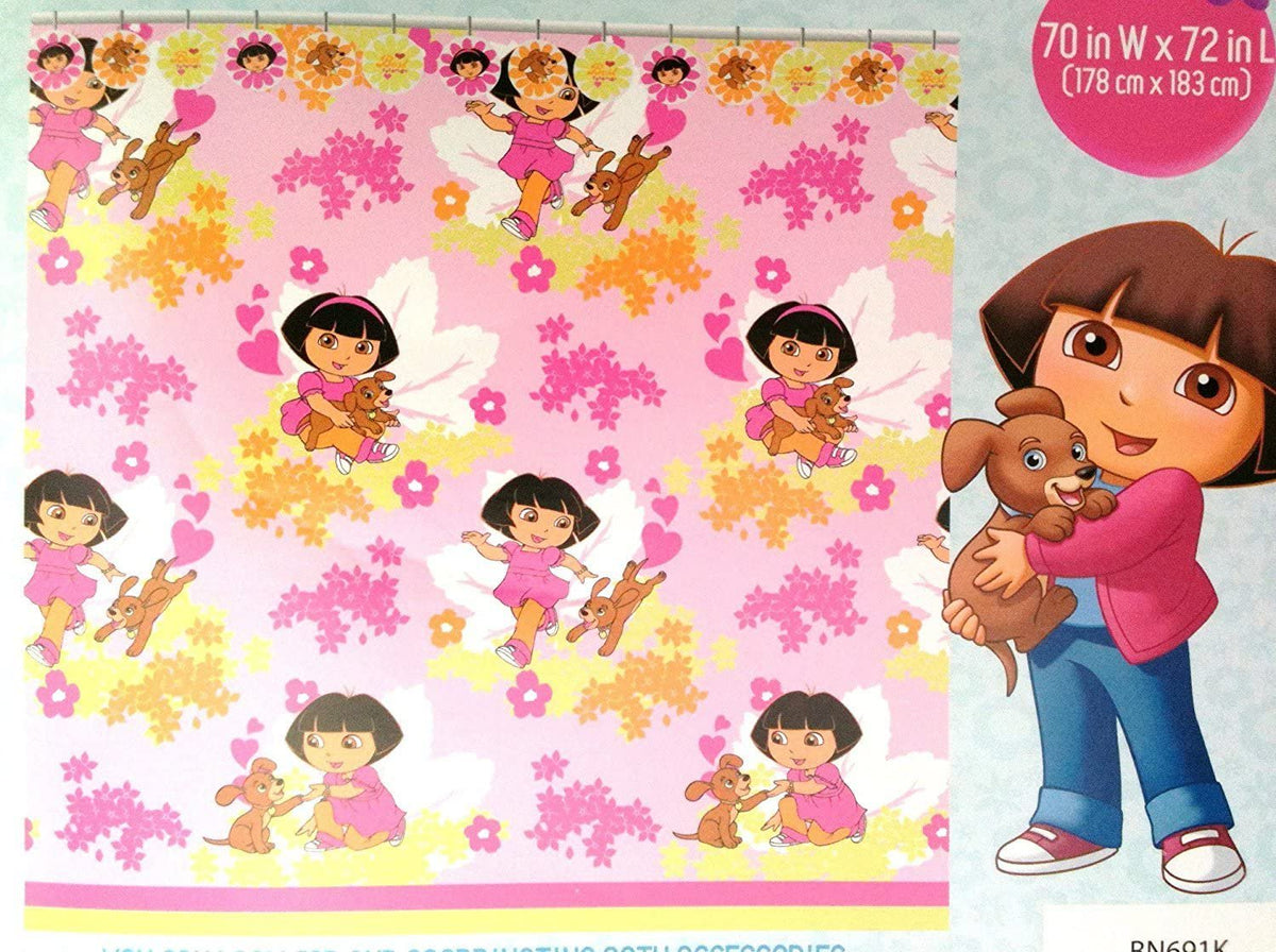 Dora the Explorer Peva Shower Curtain