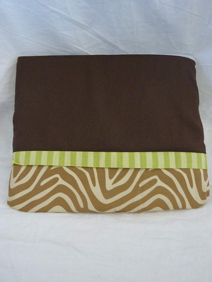 Tiddliwinks Safari Friends 3pc Baby Crib Bedding Set - Green/Brown