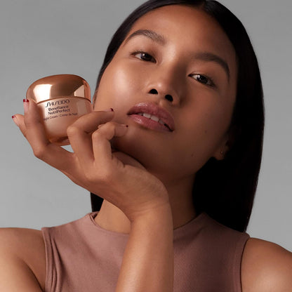 Shiseido Benefiance NutriPerfect Night Cream - 50 mL - Anti-Aging Night Cream for Mature Skin - Improves Look of Wrinkles, Sagging & Dullness