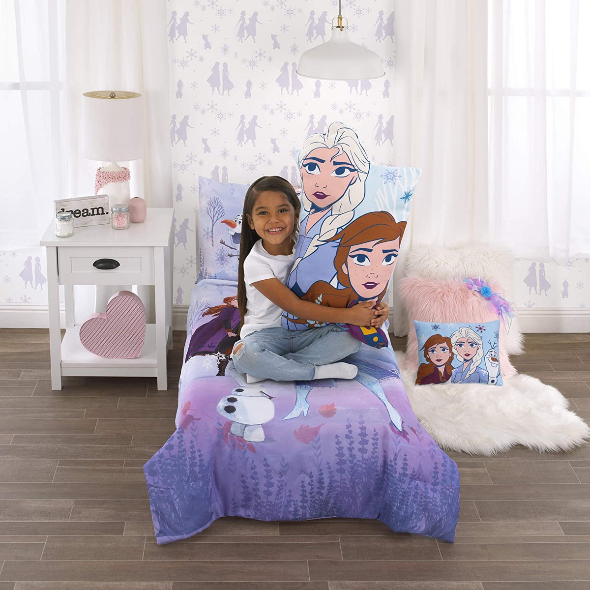 Disney Frozen 2 Anna & Elsa Toddler Pillow Buddie Pillowcase