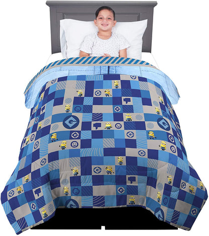 Franco Kids Bedding Despicable Me Minions Twin/Full Comforter, Size 72" x 86"