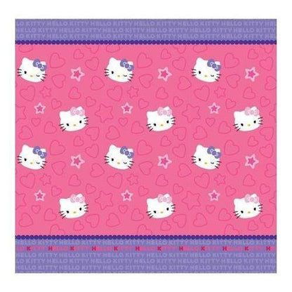 Hello Kitty Kitty & Me Fabric Shower Curtain,72in x 72in , Pink