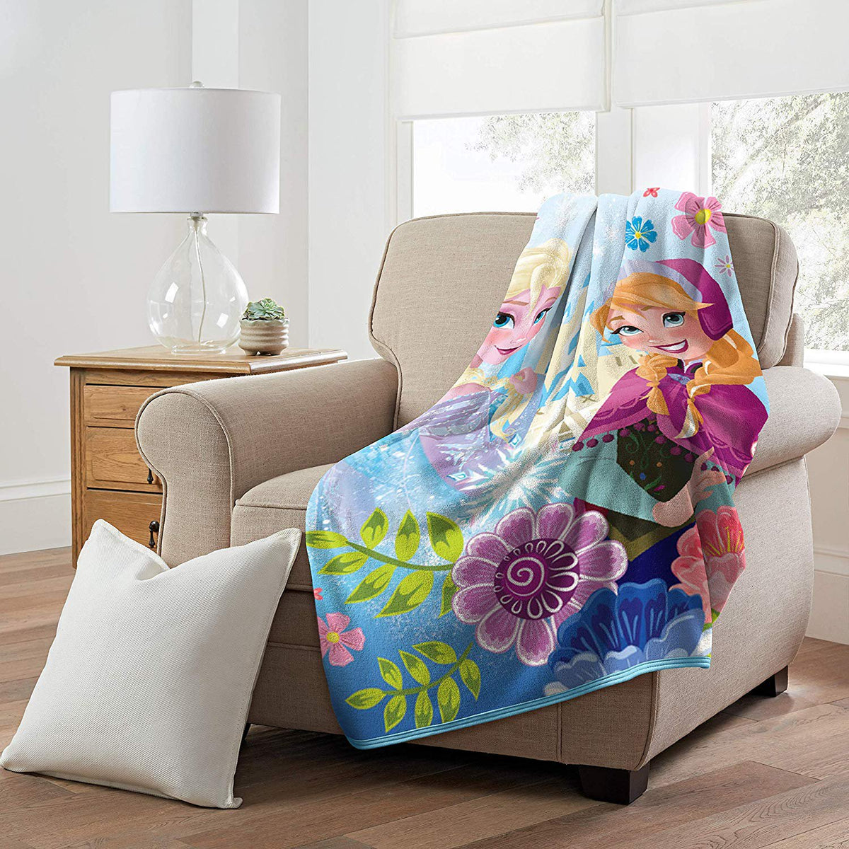 Disney Frozen Micro Raschel - Throw Blanket