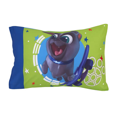 Disney Puppy Dog Pals Puppy Pals 2 Piece Toddler Sheet Set - Fitted Bottom Sheet & Reversible Pillowcase