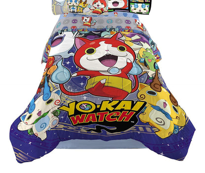 Level 5 Yo Kai Watch This Reversible Twin/Full Comforter