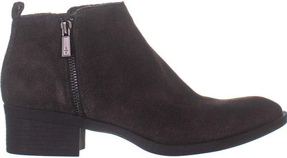 Kenneth Cole New York Women's Leather Ankle Bootie Boots Asphalt