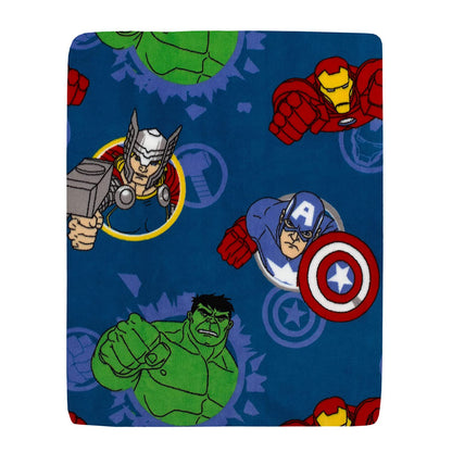 Marvel Avengers Super Soft Toddler Blanket - 40" x 50"