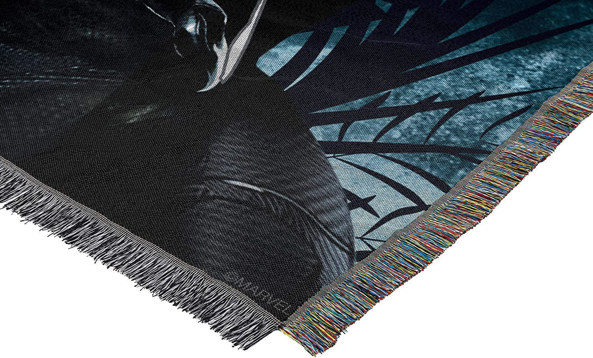 Marvel's Black Panther, "Ripper" Woven Tapestry Throw Blanket, 48" x 60"