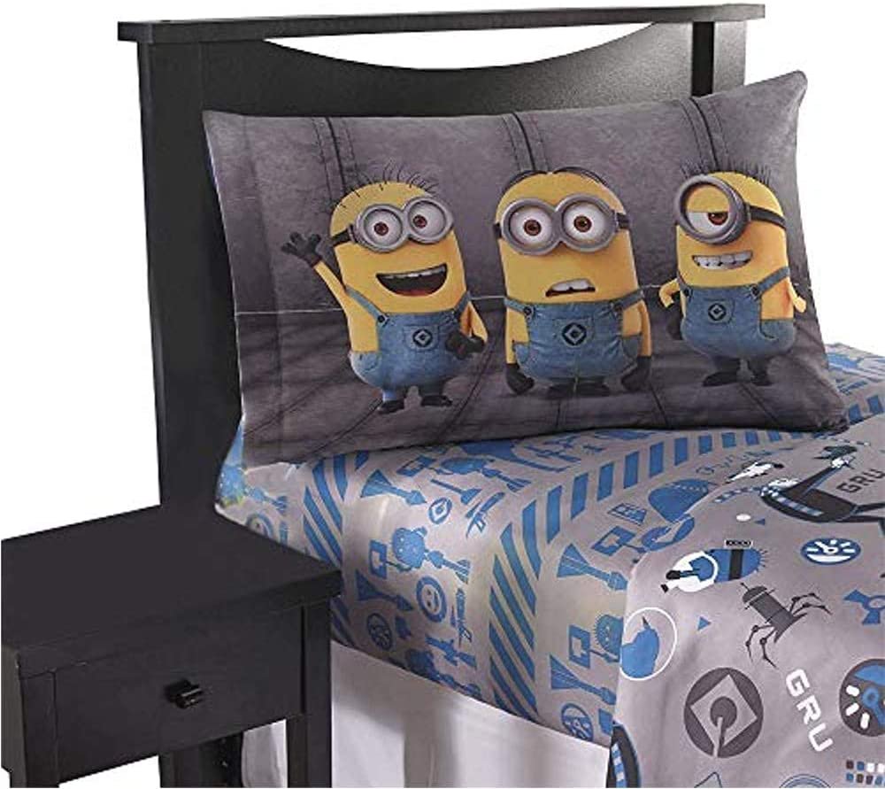 Despicable Me 3 Movie Follow Mel II Grey Reversible Pillowcase