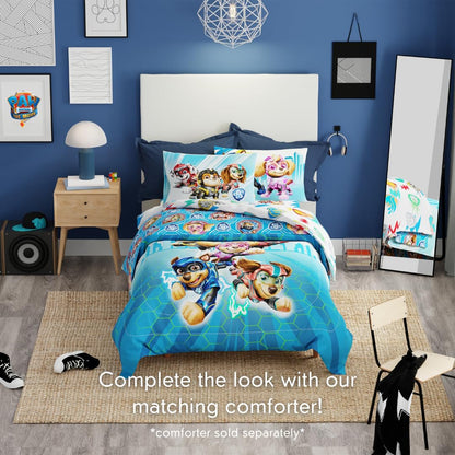 Franco Kids Paw Patrol 2 The Movie 4 Piece Full Size Sheet Set