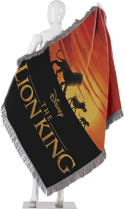 Disney The Lion King, Sunset Stroll Woven Jacquard Pillow