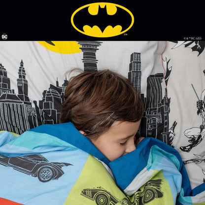Franco Premium Organic Cotton Batman Twin Duvet Cover with Sham