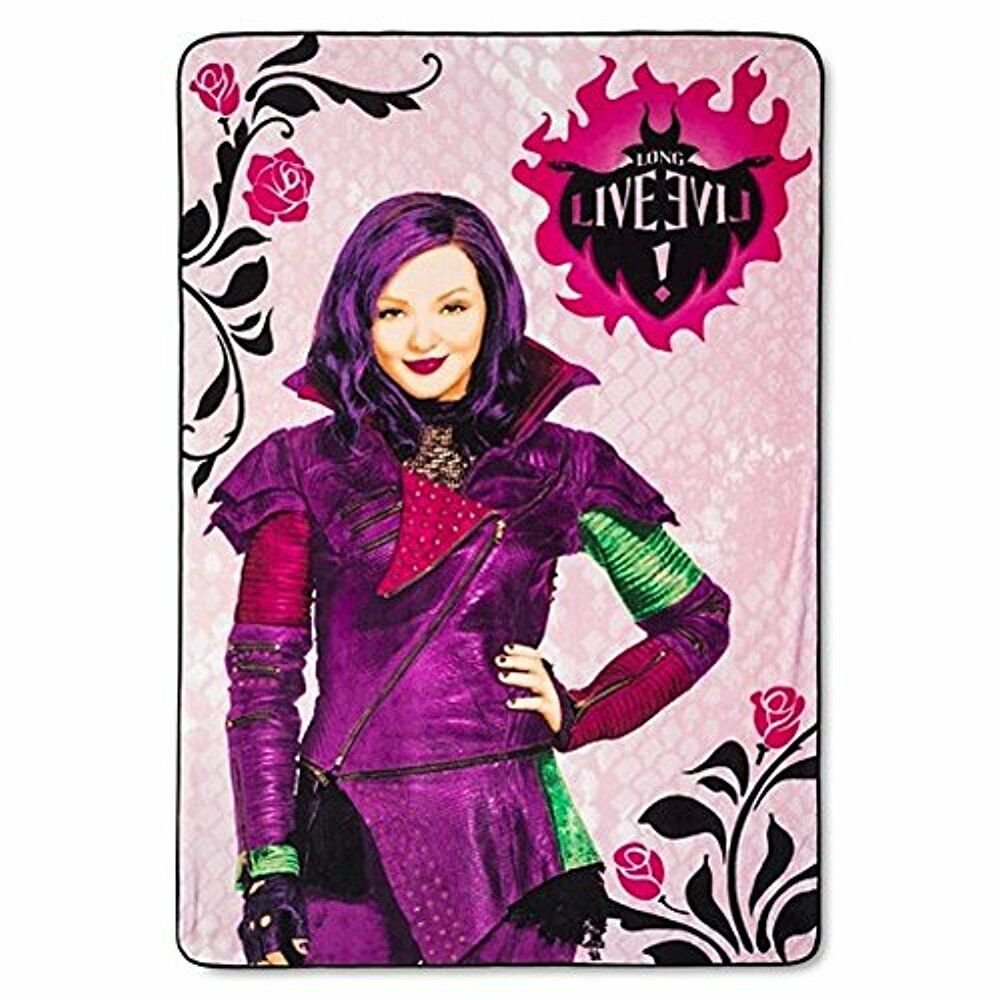 Disney Descendants Long Live Mal Plush Blanket, 62" x 90"