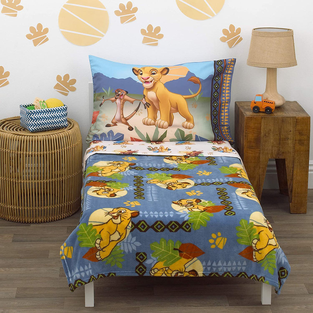 Disney Lion King 4 Piece Toddler Bedding Set