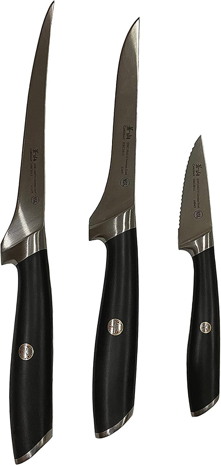 CANGSHAN L SERIES 3-PIECE FILLET KNIFE SET