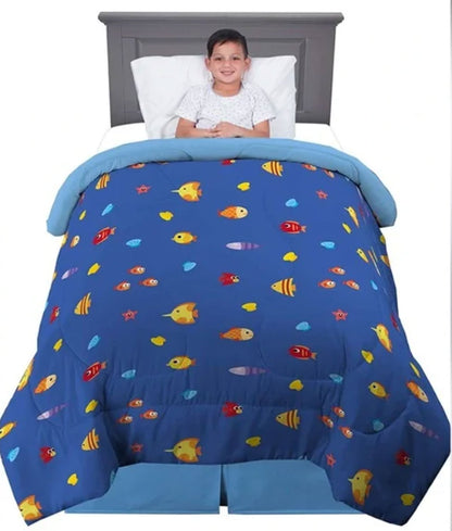 Franco Kids Bedding Baby Shark Soft Microfiber Twin/Full Comforter