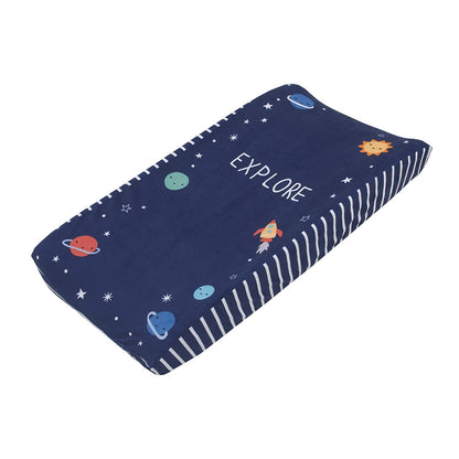 NoJo "Love You to The Moon" Cosmic 2 Pack Super Soft Changing Pad Covers