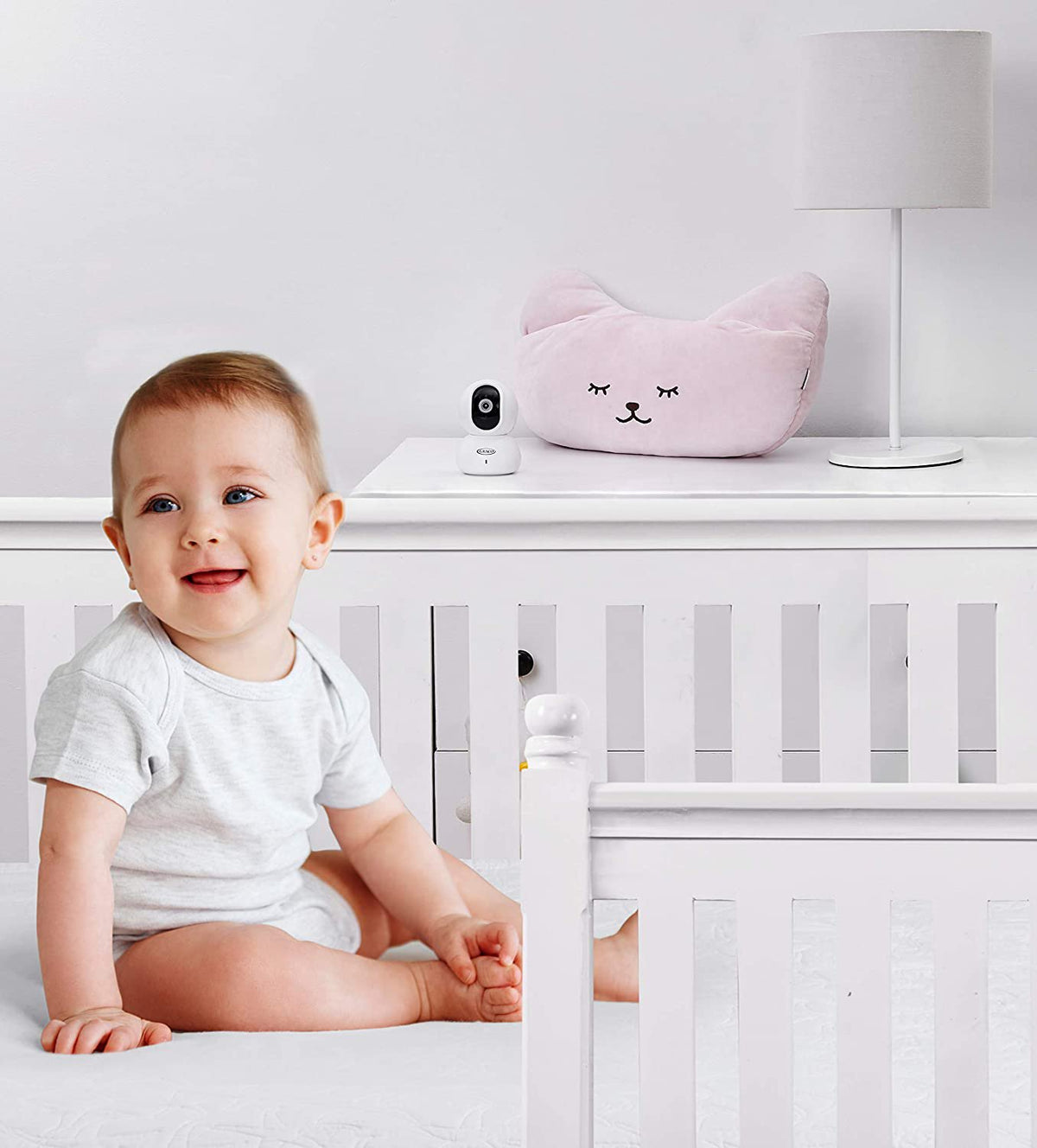 Graco Video Baby Monitor with Camera and Two Way Audio, 4.3 Inch Screen Wireless Transmission