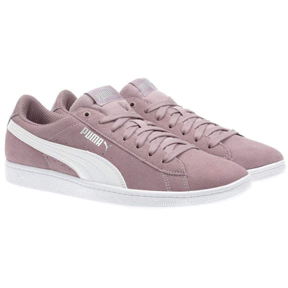 PUMA Women's Vikky Sneaker Elderberry Whit, 8 M US