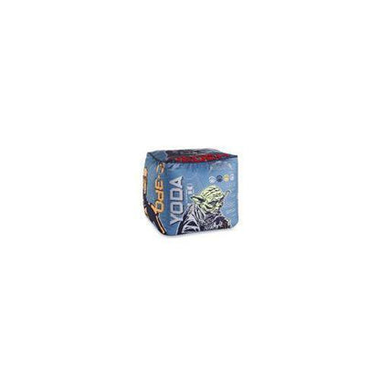 Jay Franco Peanuts Classic 12" Kid's Bench/Chair/Seat/Pillow Soft Cube, Red