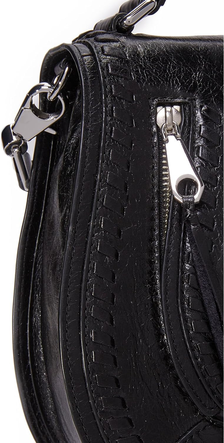 Rebecca Minkoff Vanity Saddle Bag, Black