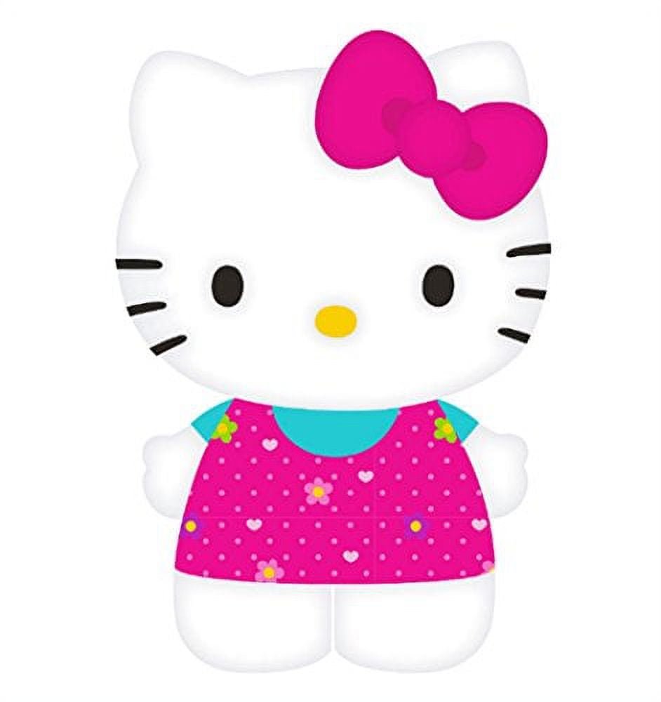 Hello Kitty Dress In Flowers Pillow Buddy