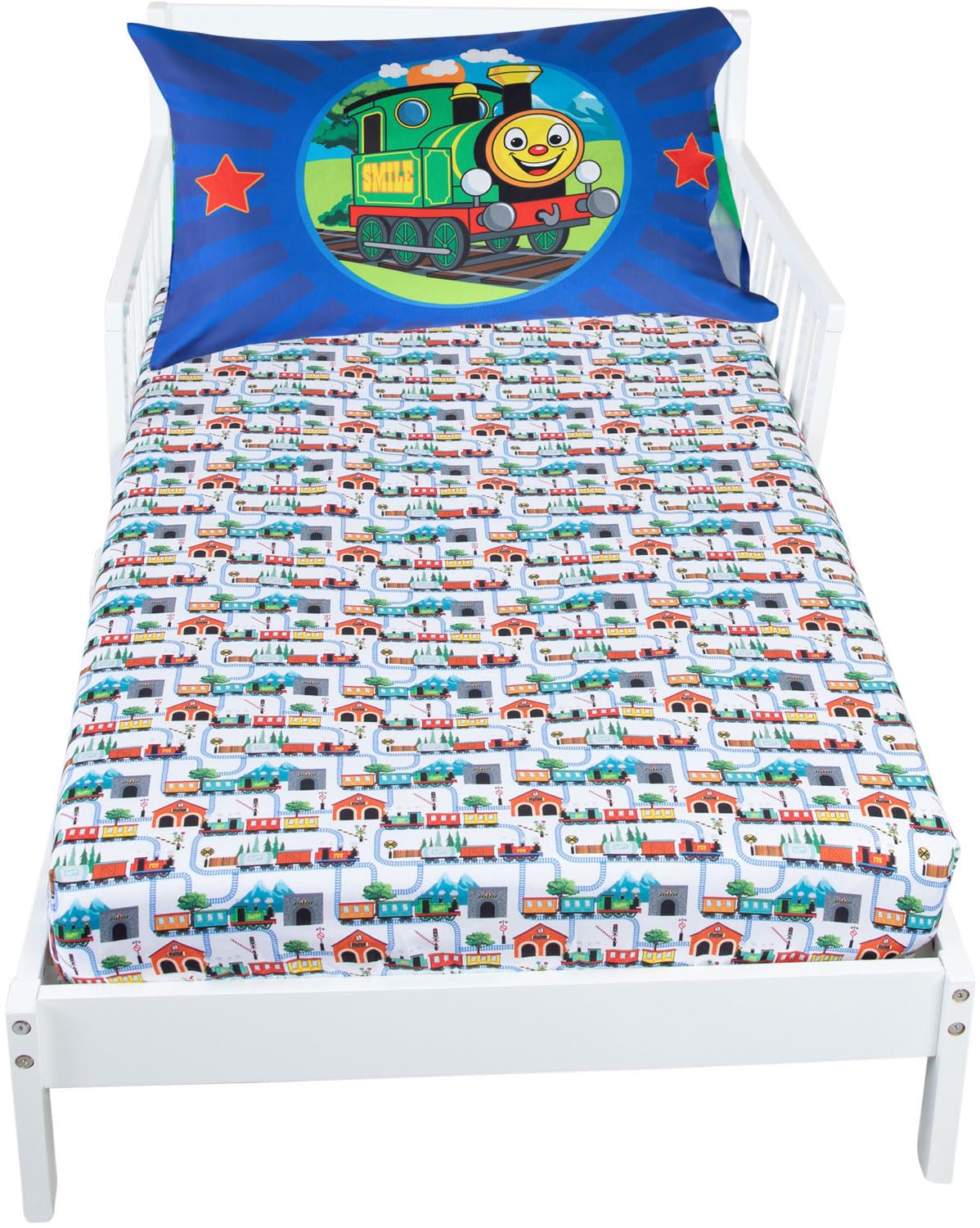 Todays Kids 2-Piece Unicorn Bedding Toddler Sheet Set - Breathable 100% Soft Brushed Microfiber Polyester, Standard Size Crib Sheet Set - Gentle on Delicate Skin - Fitted Toddler Sheets & Pillowcase