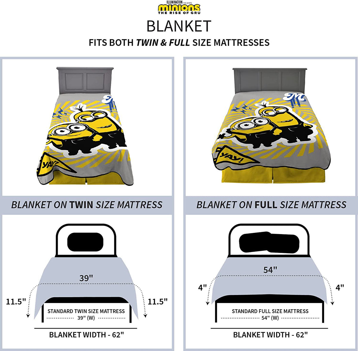 Franco Kids Bedding Super Soft Plush Micro Raschel Blanket