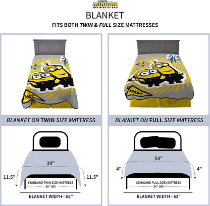 Franco Kids Bedding Super Soft Plush Micro Raschel Blanket
