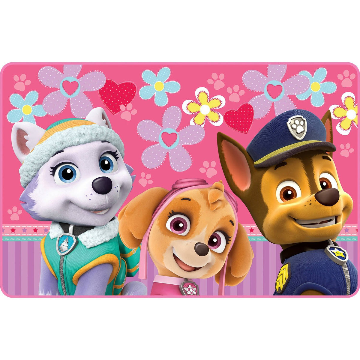 Nickelodeon Paw Patrol Girls "Lively Pups" Accent Rug - 30 inch x 46 inch