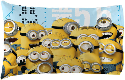 Universal MB440C Minions Testing 1234 Microfiber Sheet Set, Full