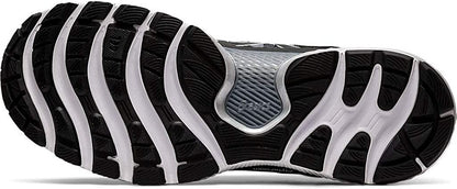 ASICS Men's Gel-Nimbus 22 Running Shoes, 9.5, White/Black
