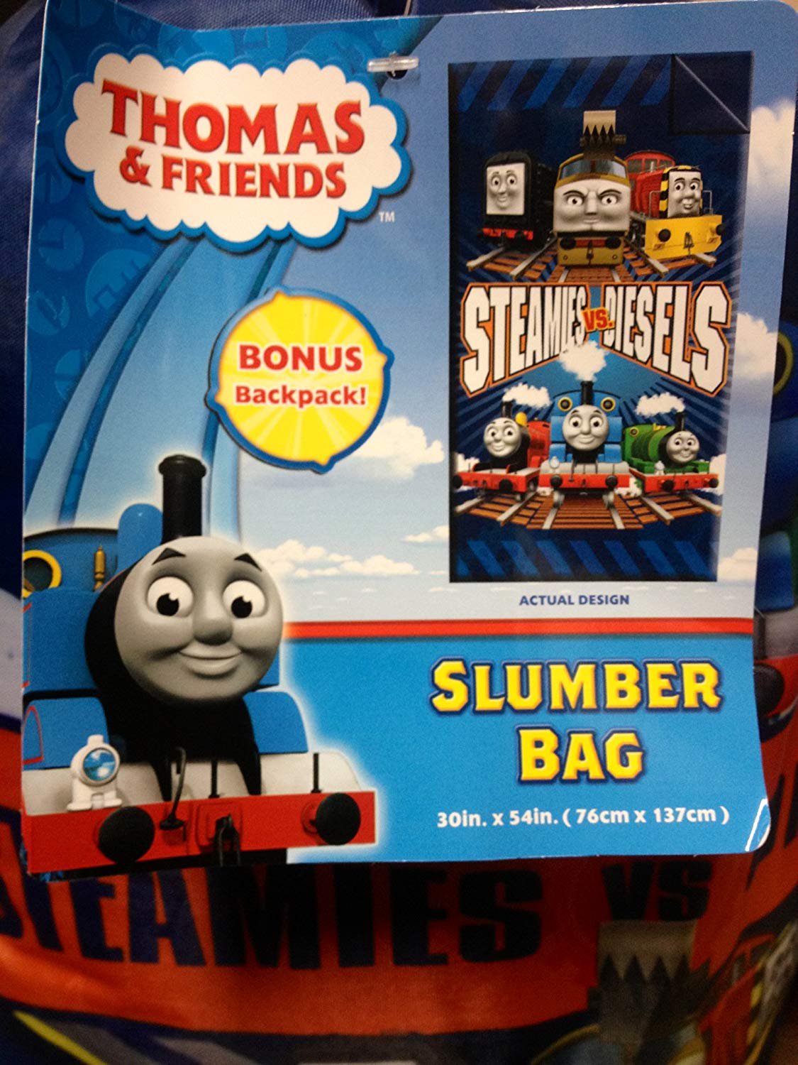 Thomas Slumber Bag - Nap Mat with Bonus Sling Backpack