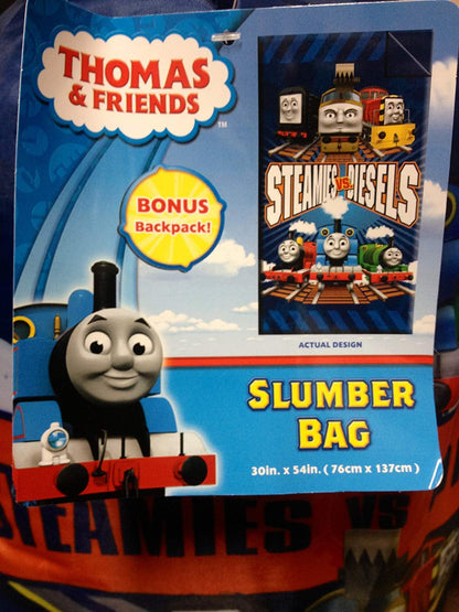 Thomas Slumber Bag - Nap Mat with Bonus Sling Backpack